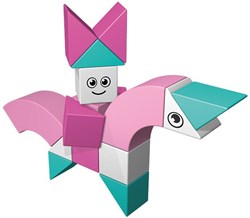 Ainstein bloques magnéticos unicornio princesa juguete creativo