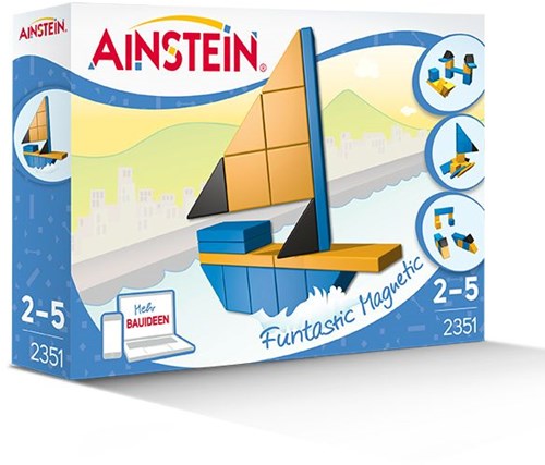 Ainstein juguete magnético Harbor world set de construcción - juguete educativo-2