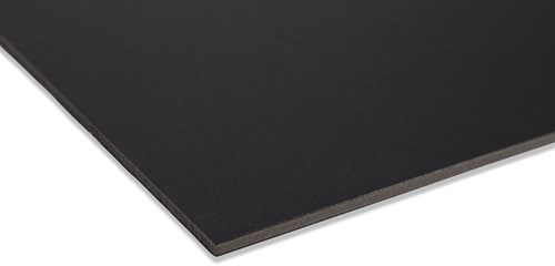 Airplac tablero de espuma negro 3mm 42x29,7 cm 10 unidades - cartón creativo