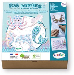 Aladine Dot Painting Set - Sirena pintura juguete creativo