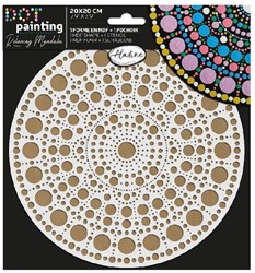 Aladine pintura creativa Duo Dot Painting Set Mandala 20 cm