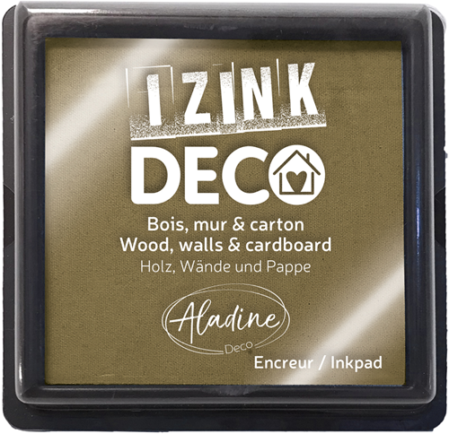 Aladine almohadilla de tinta oro XL para manualidades y decoración