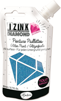 Aladine pintura con purpurina azul 24 quilates Izink Diamond 80 ml creativo