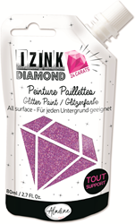 Aladine pintura con purpurina Izink Diamond 24 quilates melocotón 80 ml creativa