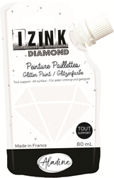 Aladine pintura con purpurina Izink Diamond 80 ml nácar para manualidades