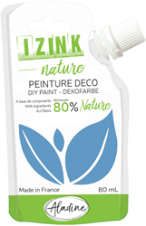 Aladine témpera Izink Nature 80 ml azul celeste creativo