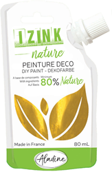 Aladine pintura témpera oro 80 ml bolsa ecológica exprimible
