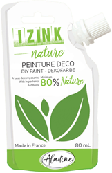 Aladine témpera Izink Nature 80 ml verde ecológica