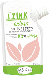 Aladine témpera Izink Nature 80 ml rosa para niños y manualidades