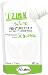 Aladine pintura témpera Izink Nature 80 ml blanca ecológica