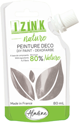 Aladine témpera Izink Nature 80 ml plata ecológica