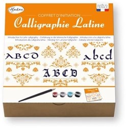 Aladine set caligrafía latina lujo principiantes avanzados creativo