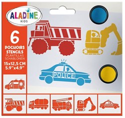 Aladine plantillas vehículos - plantillas creativas para niños