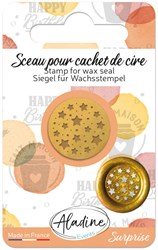 Aladine sello de cera estrellas - sello creativo para manualidades