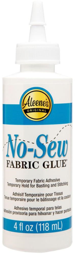 Aleene's pegamento textil adhesivo temporal para telas 118 ml para manualidades