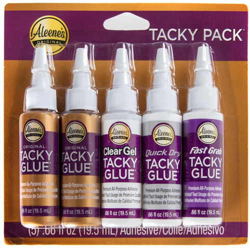 Aleene's pegamento para manualidades tacky glue 5x19,5 ml para diversión creativa