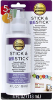 Aleene's pegamento - Stick & Restick adhesivo temporal para manualidades 118 ml