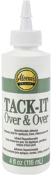 Aleene's pegamento Tack-It Over & Over - pegamento reposicionable manualidades 118ml