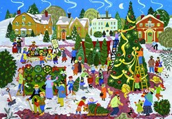 Alipson Puzzle árbol de Navidad rompecabezas 1000 piezas multicolor
