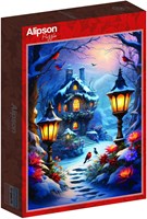 Alipson Puzzle rompecabezas Enchanted Wintery Scene - 500 piezas cartón-2