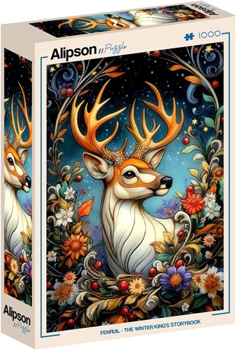 Alipson Puzzle rompecabezas Fenruil cuento de invierno 1000 piezas cartón-2