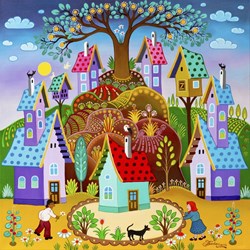 Alipson Puzzle jardín mágico - juego de puzzle 1000 piezas