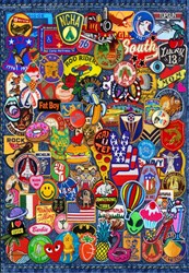 Alipson Puzzle rompecabezas Patch Crazy 1000 piezas multicolor juguete