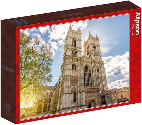 Alipson Puzzle - Puzzle Westminster Abbey en Primavera - Regalo Londres-2