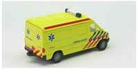 Siku coche de juguete ambulancia - versión holandesa - miniatura-2
