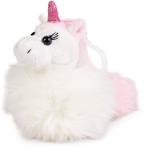 Living Nature llavero peluche unicornio pompón LITTLE Clips-2