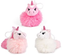 Living Nature llavero peluche unicornio pompón LITTLE Clips