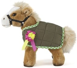 Living Nature Peluche Caballo con Chaqueta 23cm