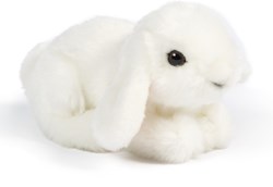 Living Nature peluche conejo orejas caídas pequeño suave