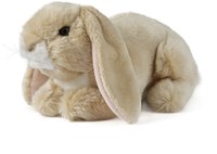 Living Nature peluche conejo marrón claro orejas caídas 24 cm