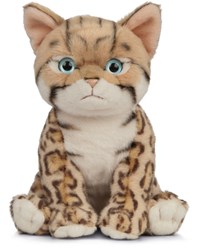 Living Nature peluche gatito bengalí 16cm peluche gato