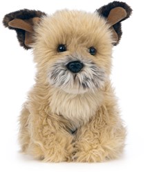 Living Nature peluche perro Border Terrier ecológico de peluche 22cm