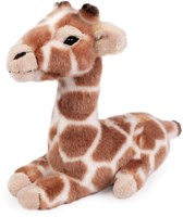 Living Nature jirafa peluche ternero tumbado juguete suave