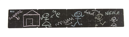 Andreu Toys puzzle juguete educativo pizarra 4 piezas cartón-2