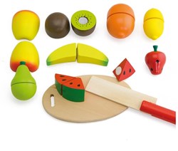 Andreu Toys juego educativo - Comidas Frutas juguete de cartón