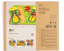 Andreu Toys ANDREU - Zapatos con cordones puzzle