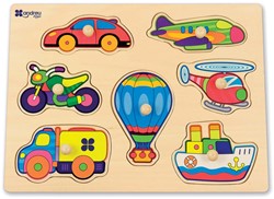 Andreu Toys ANDREU - Puzzle Transporte