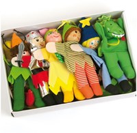 Andreu Toys set de marionetas de dedo - 12 personajes - educativo-2