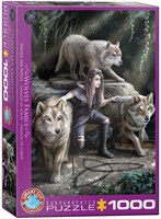 Eurographics puzzle Anne Stokes - The Power of Three - 1000 piezas-2