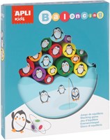 APLI Kids APLI - Juego de equilibrio de pingüinos (madera)