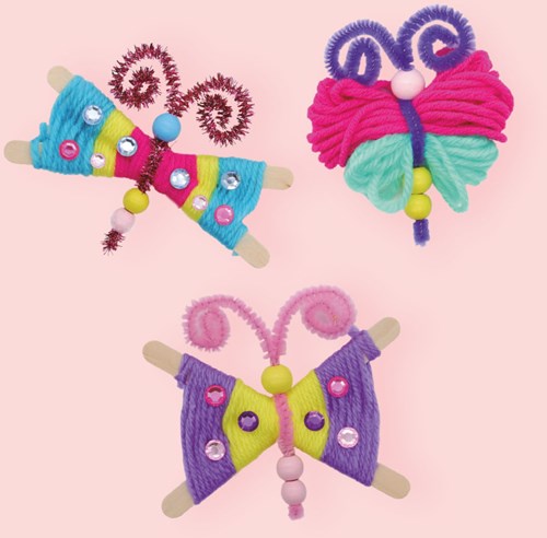 APLI Kids kit de manualidades flores - juguete creativo de cartón-2