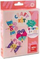 APLI Kids kit de manualidades flores - juguete creativo de cartón