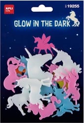 APLI Kids APLI - Glow In The Dark Stickers Eenhoorn 12 Stuks