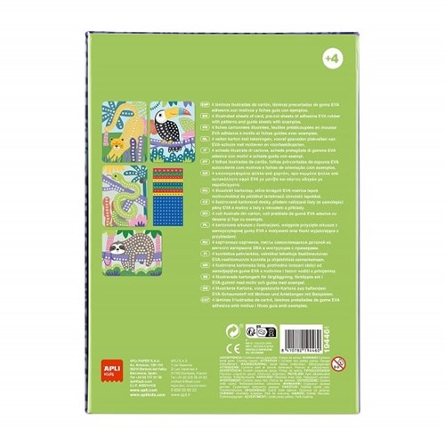 APLI Kids APLI - Set Mozaiek Bedrukte Jungle-2