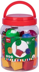 APLI Kids juego de ensartar formas juguete educativo motricidad