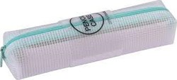 APLI Kids estuche zipperbag azul transparente PVC